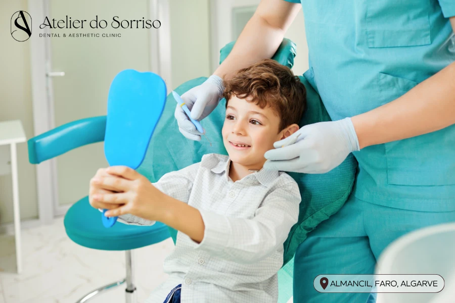 laser dentario criancas algarve faro almancil