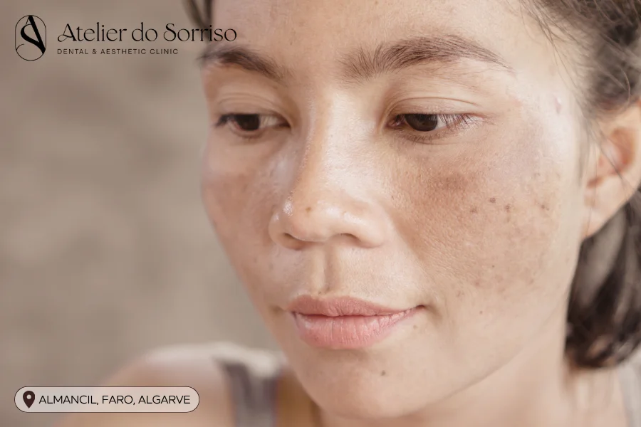 tratamento laser melasma algarve faro almancil