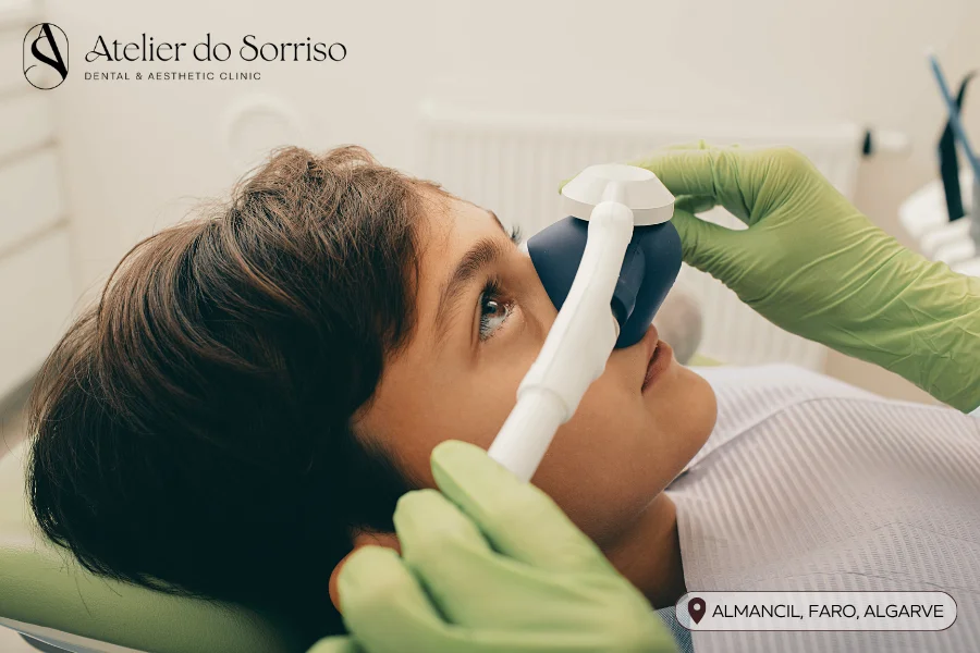 sedacao consciente criancas algarve faro almancil